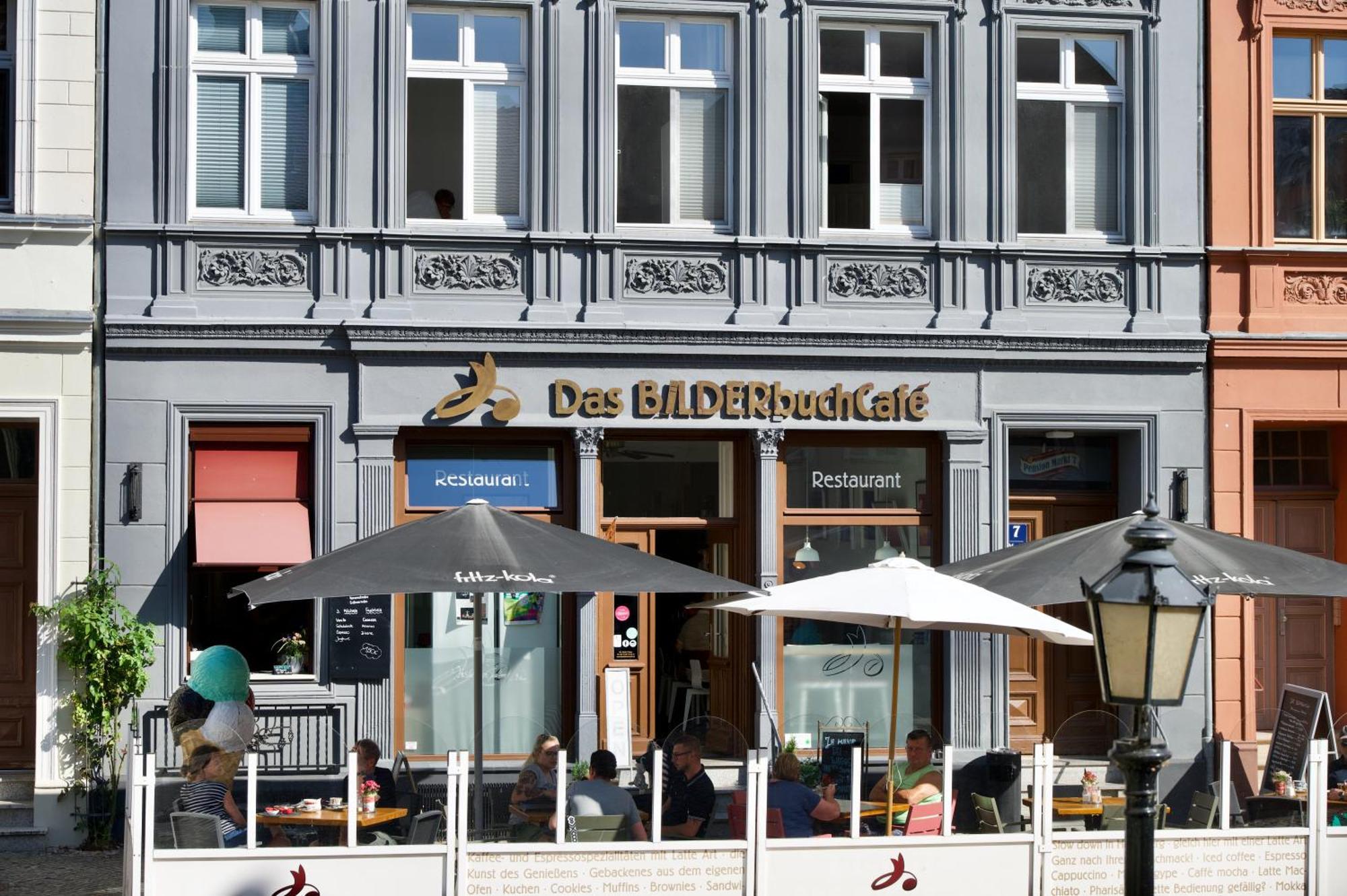 האבלברג Das Bilderbuchcafe - Ferien - Apartment No 3 - Markt 7 מראה חיצוני תמונה