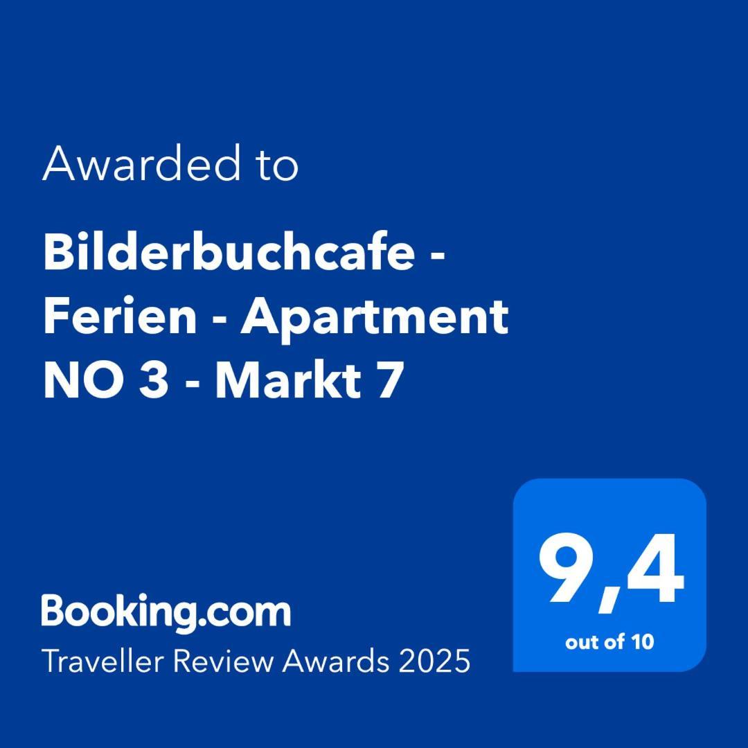 האבלברג Das Bilderbuchcafe - Ferien - Apartment No 3 - Markt 7 מראה חיצוני תמונה